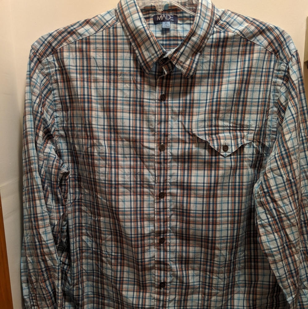 Made Cam Newton XL long sleeved shirt